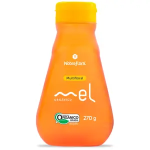 Mel Multifloral Orgânico NobreFlora Breyer Bisnaga 270g