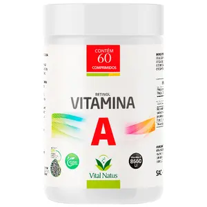 Vitamina A Vital Natus 60 Comprimidos