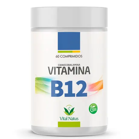 Vitamina B12 Vital Natus 60 Comprimidos