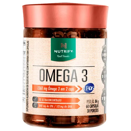 Ômega 3 Nutrify 60 Cápsulas