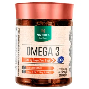 Ômega 3 Nutrify 60 Cápsulas