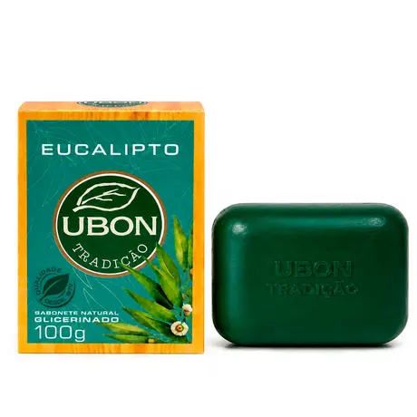 Sabonete Glicerinado Eucalípto Ubon 100g