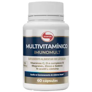 Imunomult Multivitamínico Vitafor 60 Cápsulas