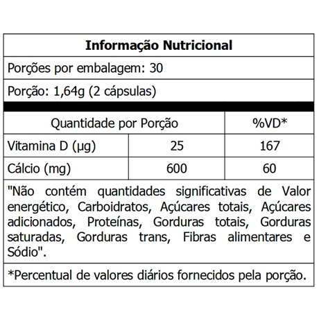 Calcio 600 mg + D3 com 60 cápsulas - Osso Vital - kit c/ 3 - Viva Bem -  Vitaminas A-Z - Magazine Luiza