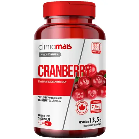 Cranberry Clinicmais 30 Cápsulas