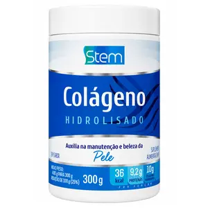 Colágeno Hidrolisado em Pó Stem 300g Neutro