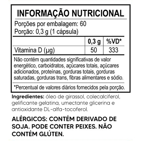 Vitamina C - 60 cápsulas - Laboratório Tiaraju