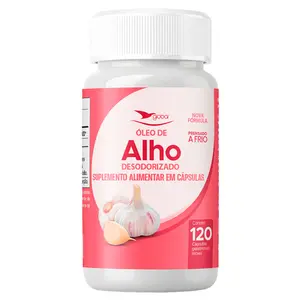 Óleo de Alho Desodorizado Global Suplementos 120 Cápsulas