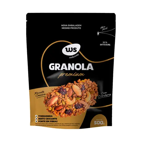 Granola Premium Ws Naturais 500g