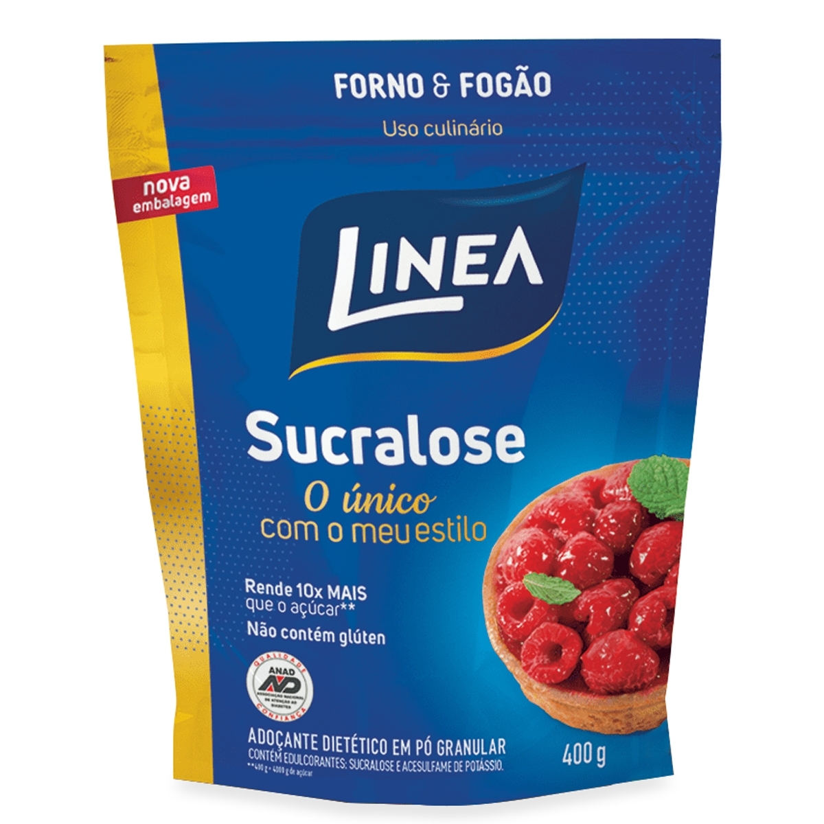 Adoçante Culinário Sucralose Forno e Fogão Linea - 400g - Adoçante ...