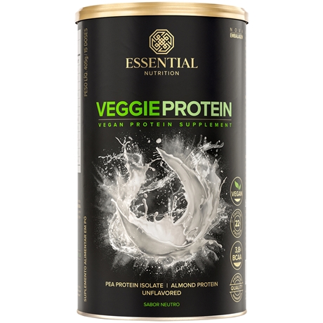 Veggie Protein - (Caixa c/15 sachês) - Essential Nutrition GSN