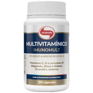 Imunomult Multivitamínico Vitafor 120 Cápsulas