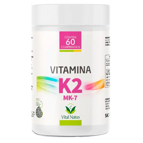 Vitamina K2 MK-7 Vital Natus 60 Comprimidos