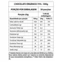 Chocolate Orgânico 75% Cacau Amma 500g