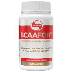 BCAA Fort Vitafor 120 Cápsulas