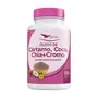 Óleo de Cártamo, Coco, Chia e Cromo Global Suplementos 120 Cápsulas
