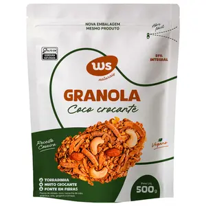 Granola de Coco Ws Naturais 500g