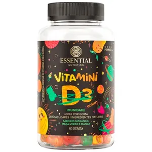 Vitamina D3 Gummy Essential 60 Gomas