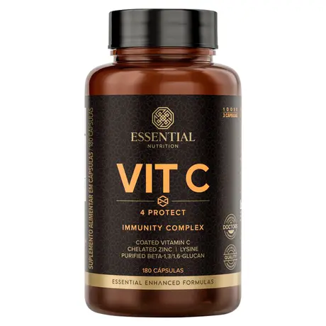 Vit C 4 Protect Essential Nutrition 180 Cápsulas