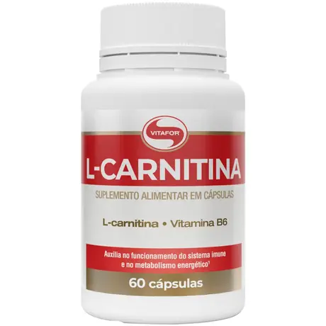 L-Carnitina Vitafor 60 Cápsulas