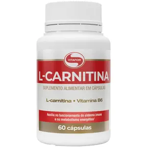 L-Carnitina Vitafor 60 Cápsulas