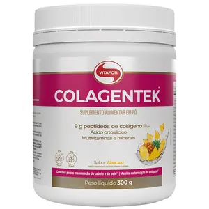 Colagentek Colágeno Vitafor Sabor Abacaxi 300g