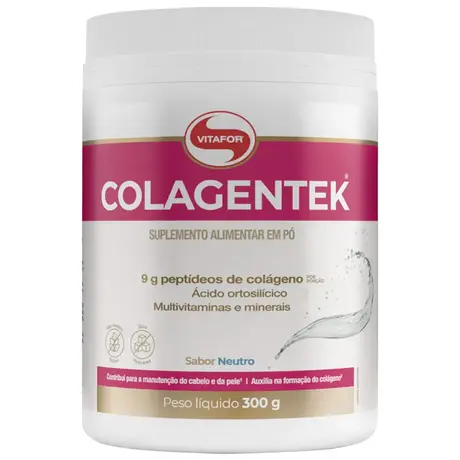 Colagentek Colágeno Vitafor Sabor Neutro 300g
