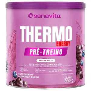 Thermo Energy Sanavita Sabor Frutas Roxas 300g