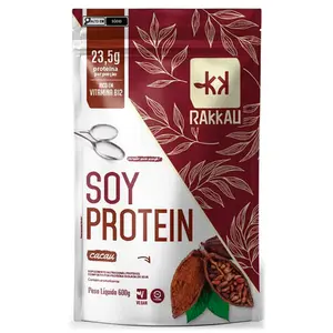 Soy Protein Rakkau Sabor Cacau 600g