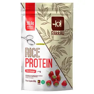 Rice Protein Rakkau Sabor Morango 600g