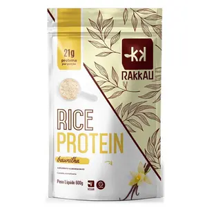 Rice Protein Rakkau Sabor Baunilha 600g