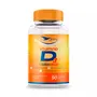 Vitamina D3 2000UI com Cálcio Global Suplementos 90 Cápsulas