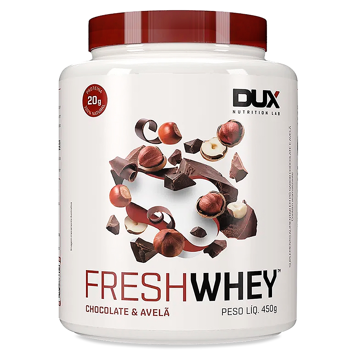 Fresh Whey Dux Chocolate E Avelã 450g Fresh Whey Dux Chocolate E Avelã 450g Dux Nutrition