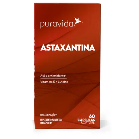 Astaxantina Puravida 60 Cápsulas
