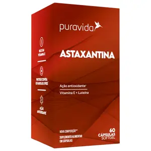 Astaxantina Puravida 60 Cápsulas