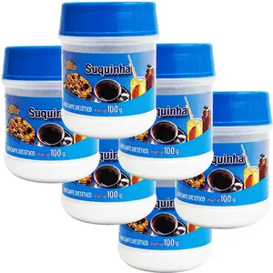 Kit 6 Unidades Suquinha Adoçante Dietético Kerry 100g