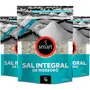 Kit 3 Sal Marinho Integral de Mossoró Fino Smart 1kg