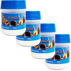 Kit 4 Unidades Suquinha Adoçante Dietético Kerry 100g