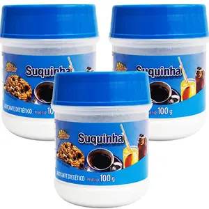 Kit 3 Unidades Suquinha Adoçante Dietético Kerry 100g