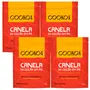 Kit 4 Canela do Ceilão em Pó Cookoa Cinnamomum Zeylanicum 60g