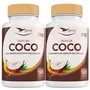 Kit 2 Óleo de Coco Global Suplementos 120 Cápsulas