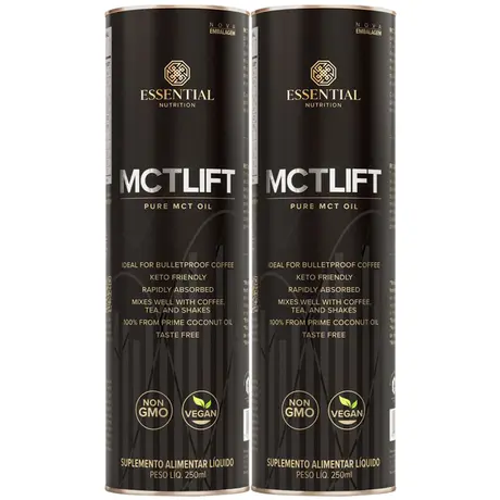 Kit 2 MCT Lift Essential Nutrition 250mL
