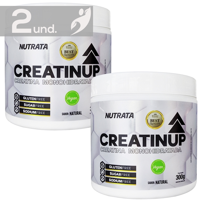 Kit 2 Suplementos Pré Treino + Creatina Strongest em Promoção na