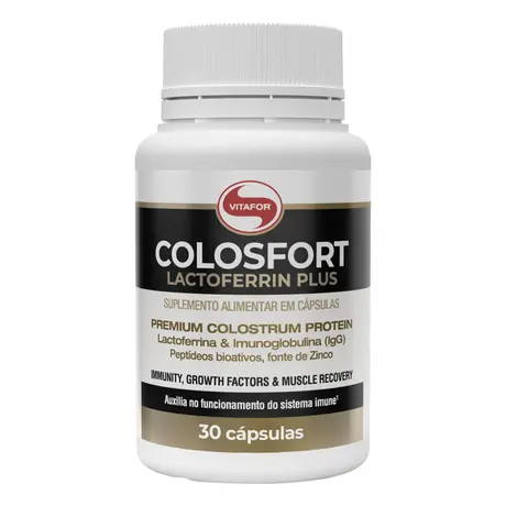 Colosfort Colostrum Protein Lactoferrin Plus Vitafor 30 Cápsulas