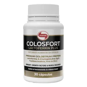 Colosfort Colostrum Protein Lactoferrin Plus Vitafor 30 Cápsulas