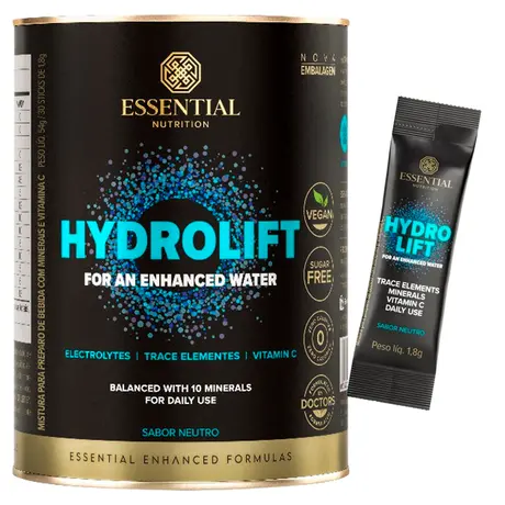 Hydrolift Essential Nutrition 30 Sticks Neutro Ganhe Brinde