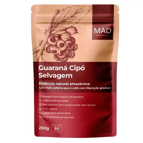 Guaraná Cipó em Pó Mad 250