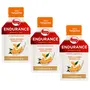 Kit 3 Endurance Energy Gel Vitafor Sachê 30g Tangerina