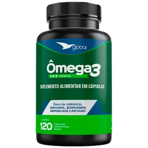 Ômega 3 6 9 Global Suplementos 120 Cápsulas