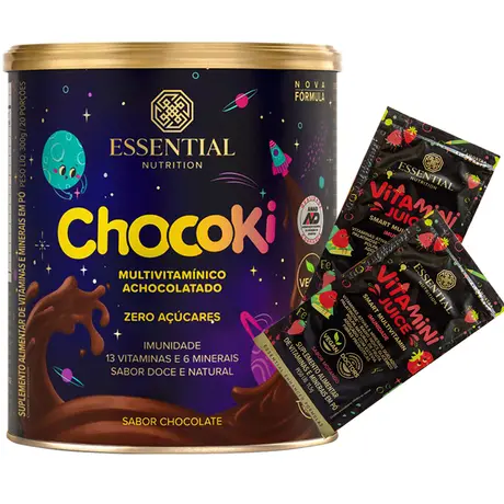 Chocoki Essential Nutrition 300g Ganhe Brinde